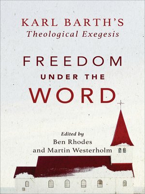 cover image of Freedom under the Word